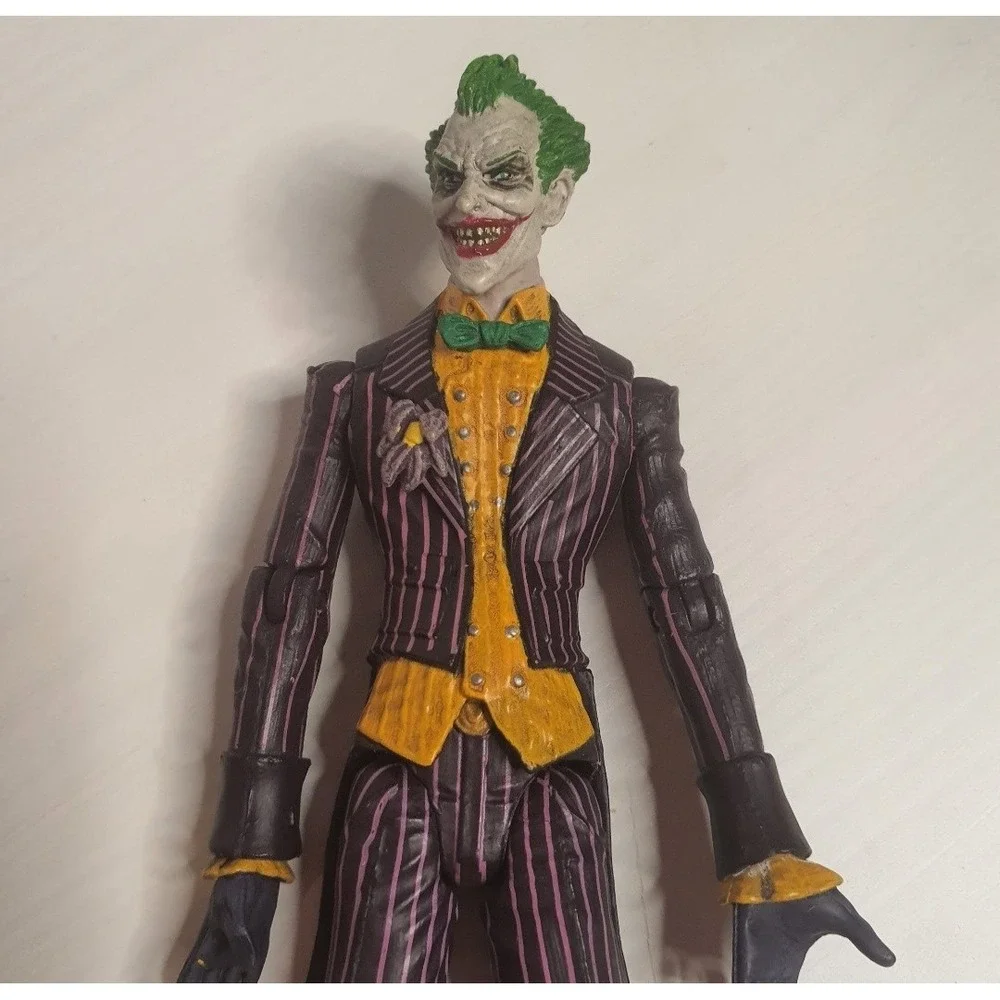 DC Batman 6.5' The Dark Knight Arkham Asylum Joker 7' Action Figure Broken Leg‎